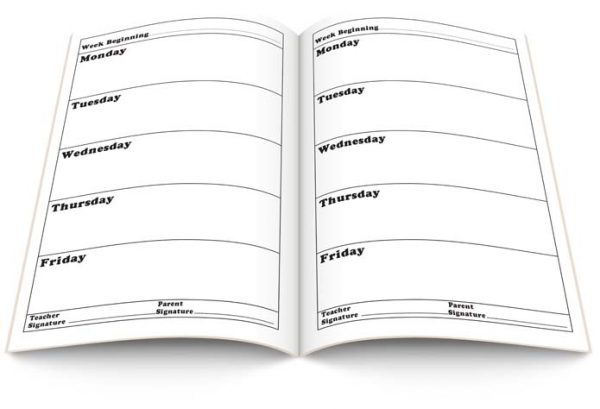 homework and diary